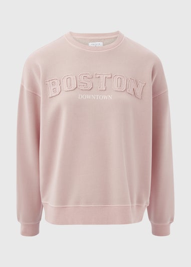 Pink Boston Sweatshirt