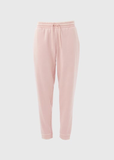 Pink Acid Wash Jogging Bottoms