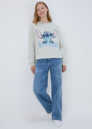 Disney Stitch Grey Co Ord Sweatshirt