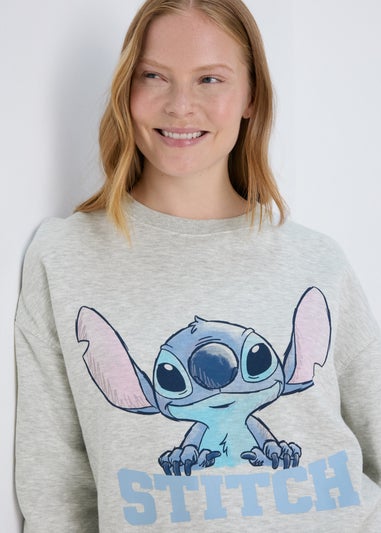 Disney Stitch Grey Co Ord Sweatshirt