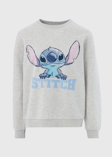 Disney Stitch Grey Co Ord Sweatshirt