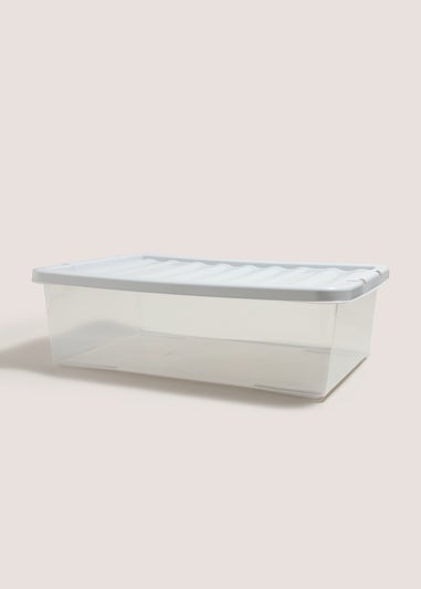 Grey Lid Storage Box (32 Litres)