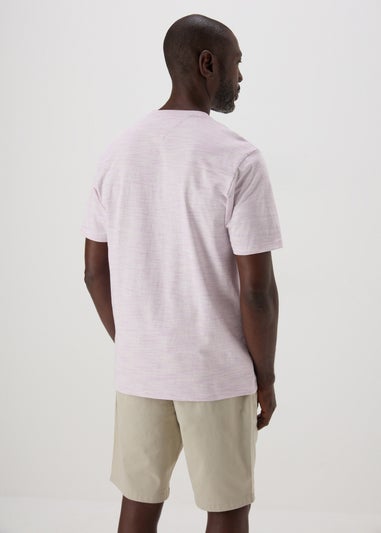 Lincoln Lilac Marl T-Shirt