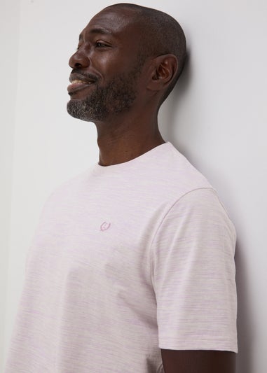 Lincoln Lilac Marl T-Shirt