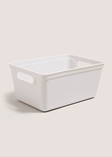 Grey Small Storage Tray (25cm x16.5cm x11.5cm)