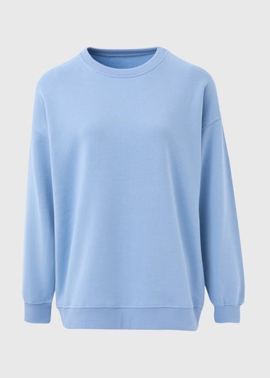 Blue Longline Sweatshirt