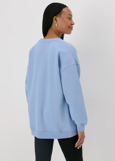 Blue Longline Sweatshirt