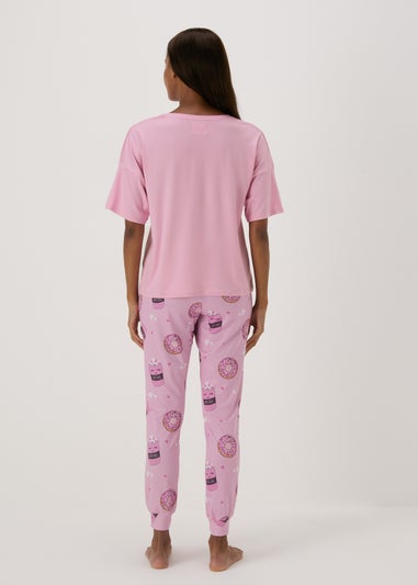 Pink Donut Pyjama Set