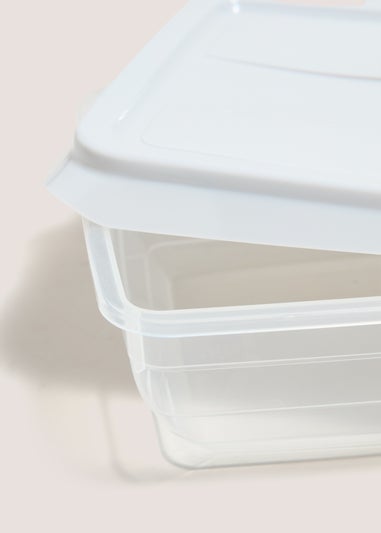 4 Pack Clear Essential Containers