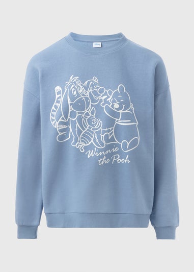 Winnie The Pooh Blue Sweatshirt