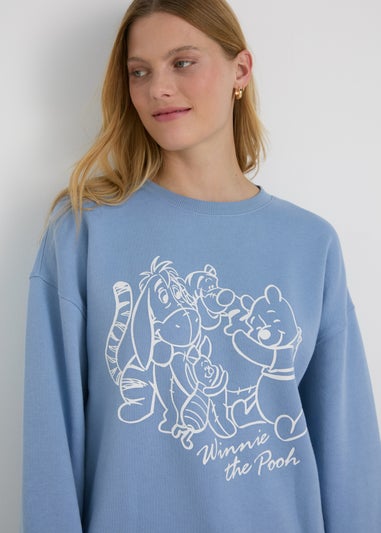 Winnie The Pooh Blue Sweatshirt