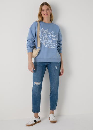 Winnie The Pooh Blue Sweatshirt