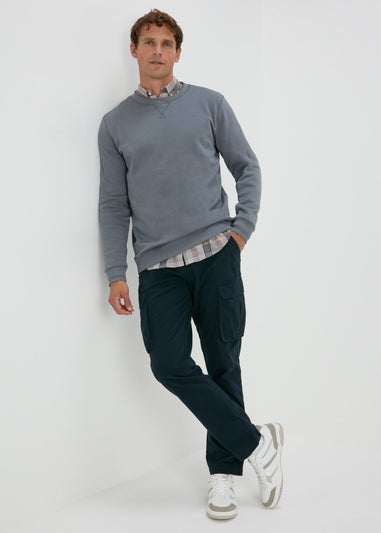 Grey Soft Touch Crewneck Sweatshirt