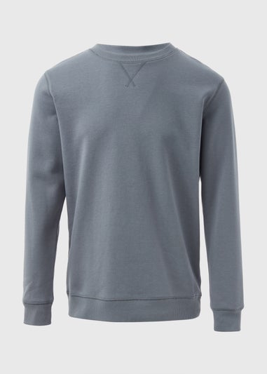 Grey Soft Touch Crewneck Sweatshirt