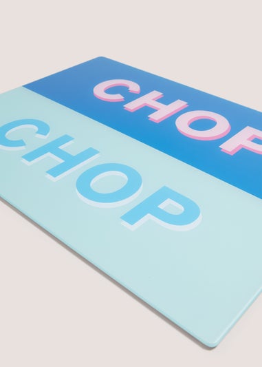 Blue CHOP Chopping Board (40cmx30cm)