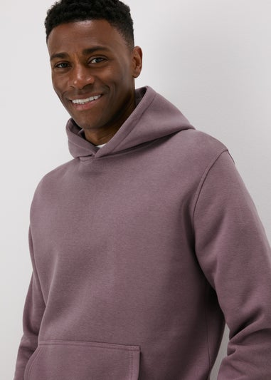 Purple Essential Pull On Hoodie