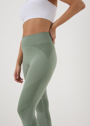 Souluxe Green Seamless Sports Leggings