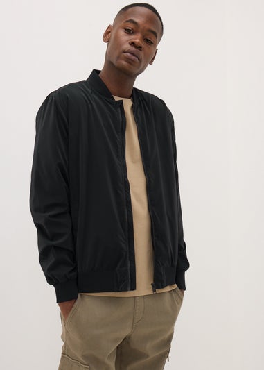 Black Bomber Jacket