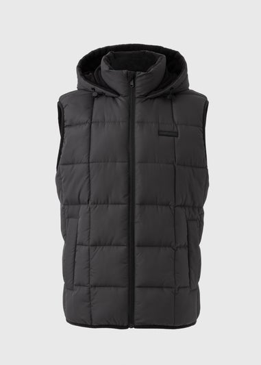 Charcoal Hooded Gilet