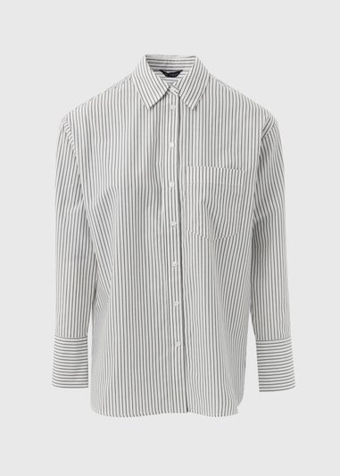 Et Vous Striped Poplin Shirt