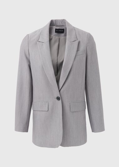 Et Vous Grey Blazer