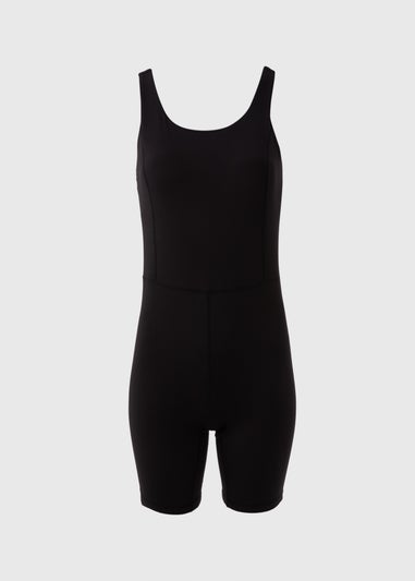 Souluxe Black Short Unitard