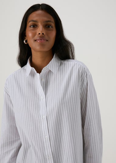 White Stripe Shirt