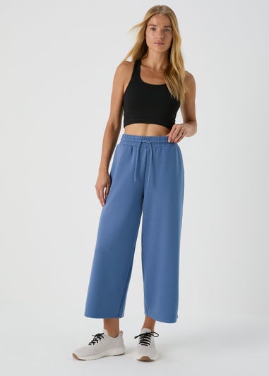 Souluxe Blue Wide Leg Trousers