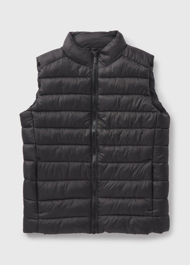 Boys Black Gilet (7-15yrs)