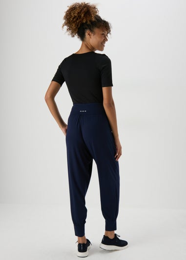 Souluxe Navy Harem Trousers