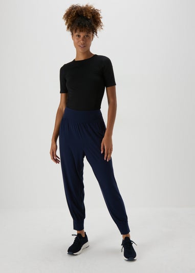 Souluxe Navy Harem Trousers