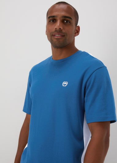 Blue Side Panel T-Shirt