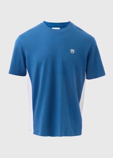 Blue Side Panel T-Shirt