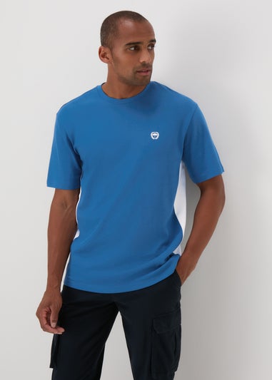 Blue Side Panel T-Shirt