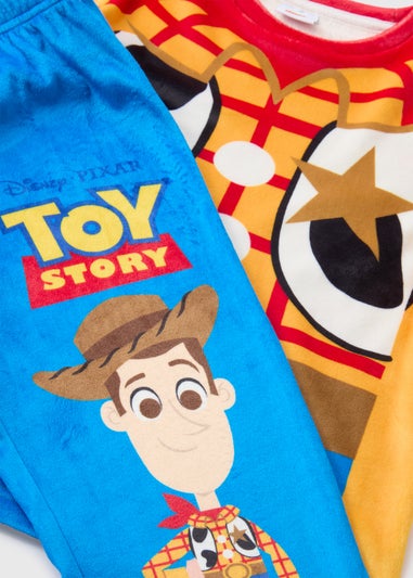 Toy Story Kids Blue Woody Fleece Pyjama Set (1-7yrs)