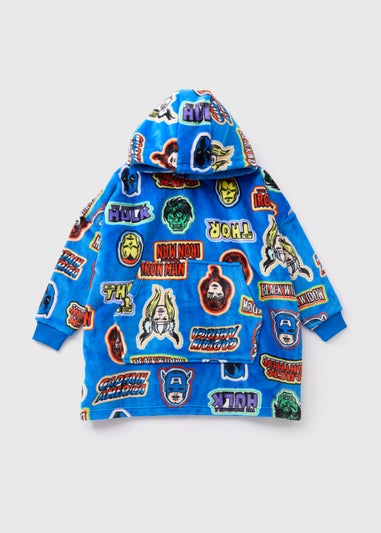 Marvel Kids Blue Snuggle Hoodie (3-13yrs)