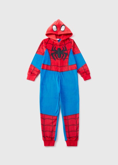 Marvel Kids Red Spiderman Onesie (1-9yrs)