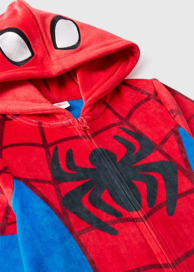 Marvel Kids Red Spiderman Onesie (1-9yrs)