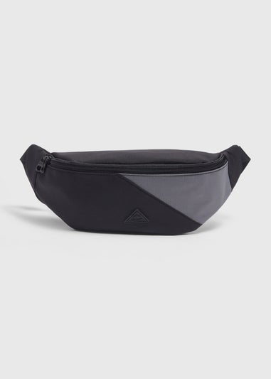 Black Panel Bum Bag