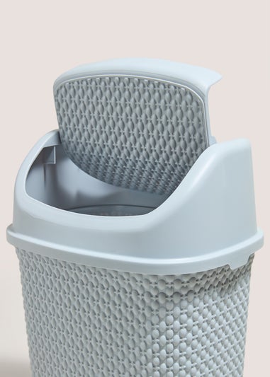 Grey Plastic Bin (30cmx23cm)