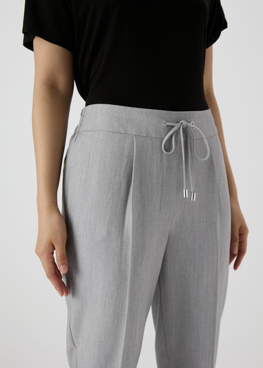 Et Vous Grey Tapered Trousers