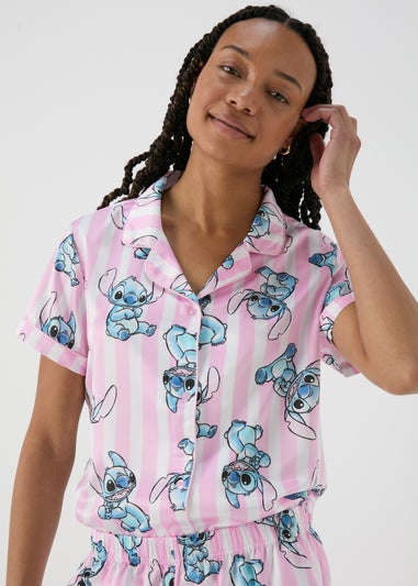 Disney Stitch Pink Pyjama Set