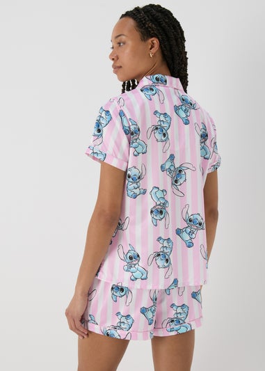 Disney Stitch Pink Pyjama Set