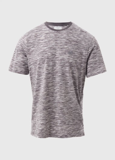 Lincoln Grey Space Dye T-Shirt