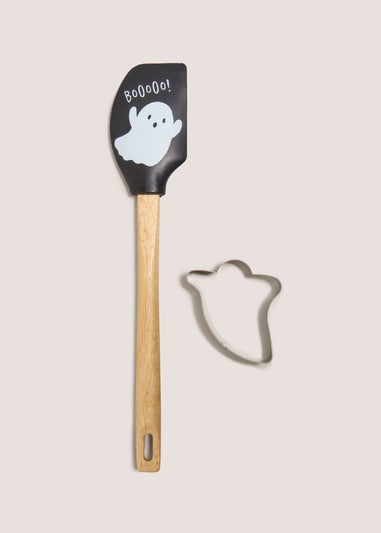 Halloween Spatula & Cookie Cutter Set