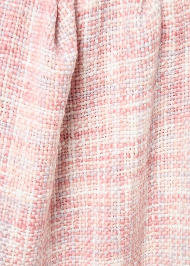 Pink Mottle Throw