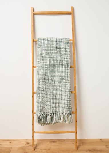 Green Mottle Throw