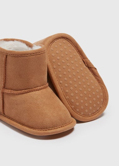 Baby Tan Snug Boot (Newborn-18mths)