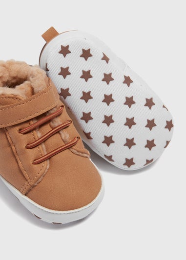 Baby Tan Hiker Boots (Newborn-18mths)