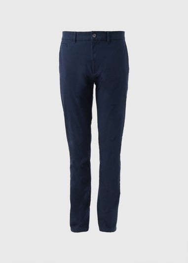 Navy Flex Chinos